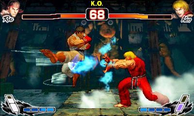 Image for Over the Shoulder View in Street Fighter IV 3DS