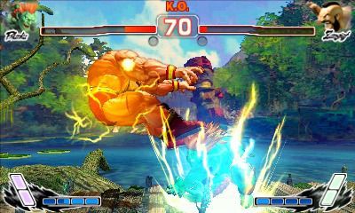 Screenshot for Super Street Fighter IV 3D Edition on Nintendo 3DS