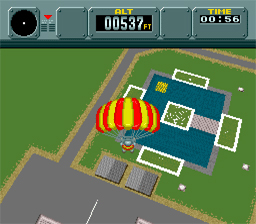 Screenshot for Pilotwings on Super Nintendo