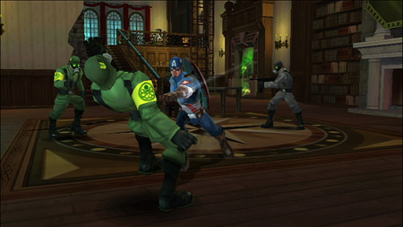 Screenshot for Captain America: Super Soldier on Wii