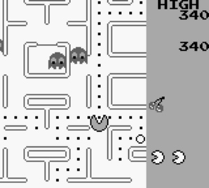 Screenshot for Pac-Man on Game Boy