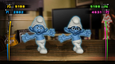 Screenshot for The Smurfs Dance Party on Wii