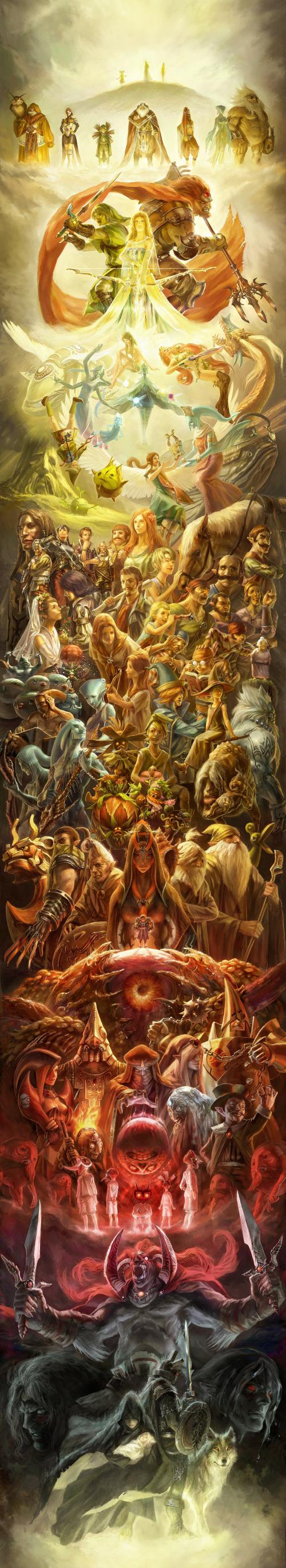 Image for Zelda Painting with Almost Everyone