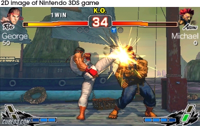 Screenshot for Super Street Fighter IV 3D Edition on Nintendo 3DS