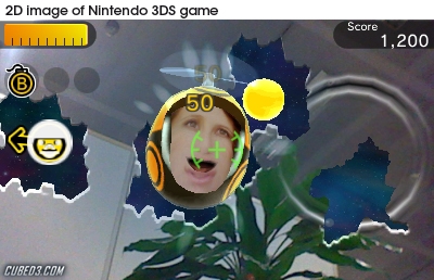 Screenshot for Face Raiders on Nintendo 3DS