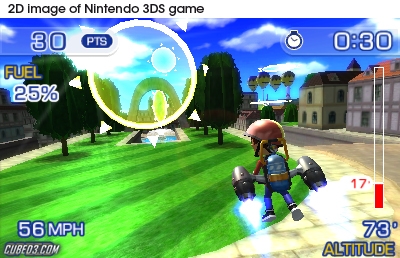 Screenshot for Pilotwings Resort on Nintendo 3DS