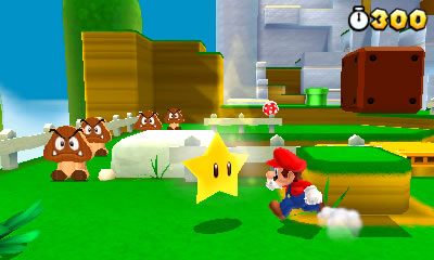Screenshot for Super Mario 3D Land (Hands-On) on Nintendo 3DS