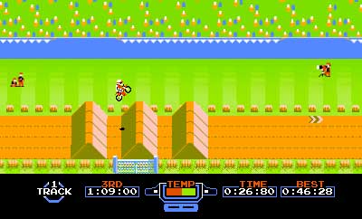 Screenshot for 3D Classics: Excitebike on Nintendo 3DS