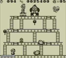 Screenshot for Donkey Kong on Game Boy