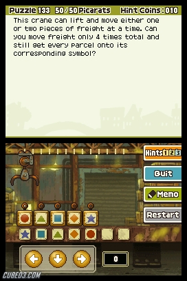 Screenshot for Professor Layton and the Spectre's Call on Nintendo DS