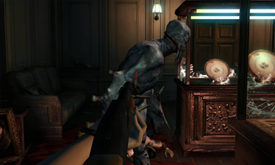 Screenshot for Resident Evil: Revelations (Hands-On) on Nintendo 3DS