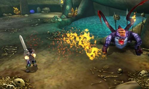 Screenshot for Heroes of Ruin (Hands-On) on Nintendo 3DS