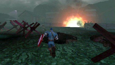 Screenshot for Captain America: Super Soldier (3DS) on Nintendo 3DS