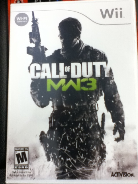 Image for A Look at Call of Duty: Modern Warfare 3 Wii... The Box