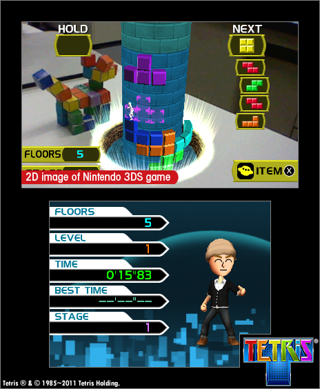 Screenshot for Tetris on Nintendo 3DS