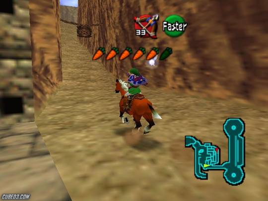 Screenshot of The Legend of Zelda: Ocarina of Time / Master Quest (GameCube,  2002) - MobyGames