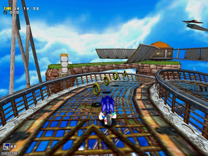 Screenshot for Sonic Adventure DX Director's Cut on GameCube
