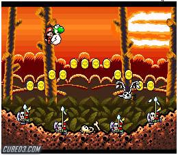 Screenshot for Super Mario World 2: Yoshi's Island on Super Nintendo