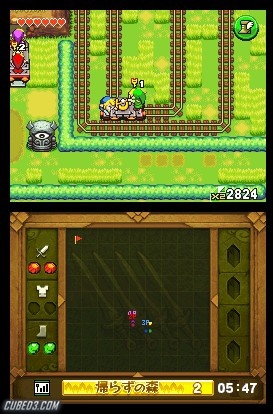Screenshot for The Legend of Zelda: Four Swords Anniversary Edition on Nintendo DS