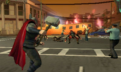 Screenshot for Thor: God of Thunder on Nintendo 3DS