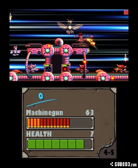 Screenshot for Alien Chaos 3D on Nintendo 3DS