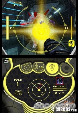 Screenshot for Metroid Prime Hunters: First Hunt Demo on Nintendo DS