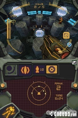 Screenshot for Metroid Prime Hunters: First Hunt Demo on Nintendo DS