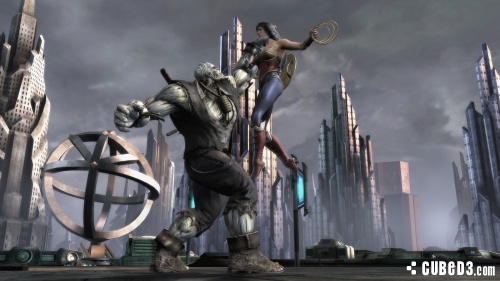 Screenshot for Injustice: Gods Among Us on Wii U