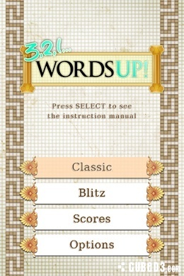 Screenshot for 3, 2, 1... WordsUp! on Nintendo DS