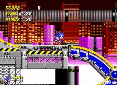 Screenshot for Sonic the Hedgehog 2 on Mega Drive