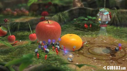 Screenshot for Pikmin 3 (Hands-On) on Wii U