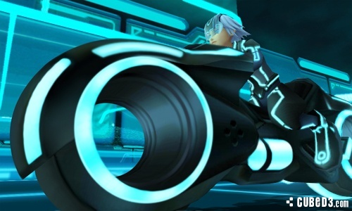 Image for Sora Drops into the World of Tron in Kingdom Hearts 3DS