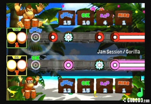 Screenshot for Donkey Konga 2: Hit Song Parade on GameCube