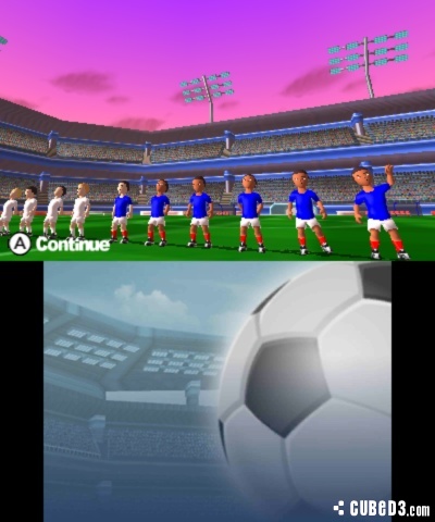 Screenshot for Football Up 3D on Nintendo 3DS
