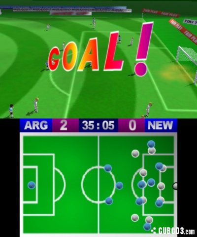 Screenshot for Football Up 3D on Nintendo 3DS