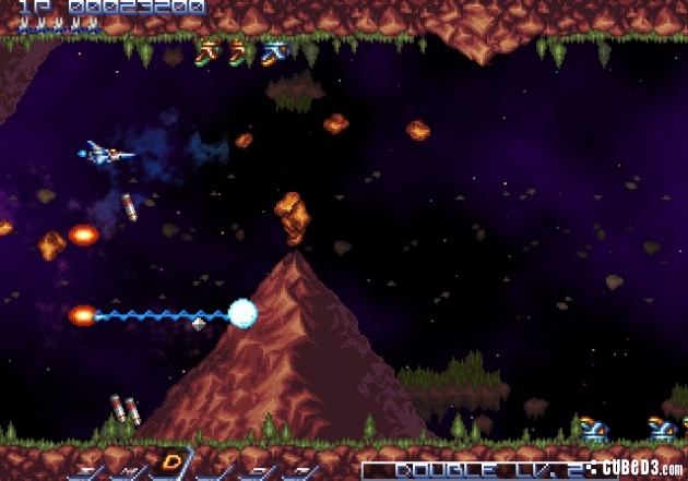 Screenshot for Gradius ReBirth on Wii