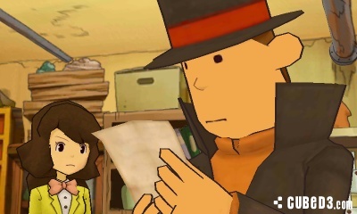 Screenshot for Professor Layton and the Miracle Mask on Nintendo 3DS