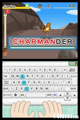 Screenshot for Learn with Pokémon Typing Adventure on Nintendo DS