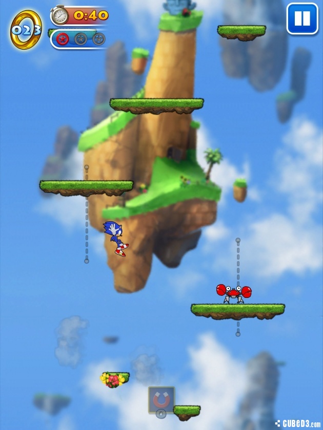 Screenshot for Sonic Jump on iOS