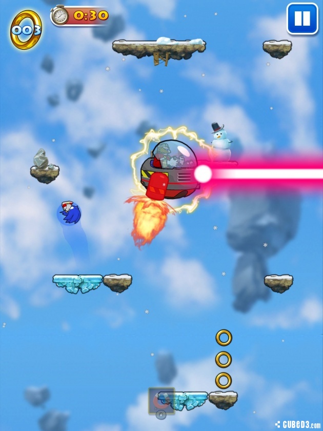 Screenshot for Sonic Jump on iOS