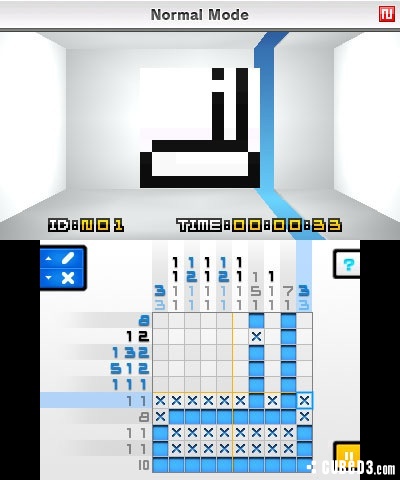 Screenshot for Picross e on Nintendo 3DS