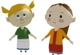 What do these two characters, Potova and Joanna, do in The Wind Waker?