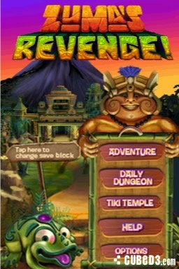 Screenshot for Zuma's Revenge on Nintendo DS