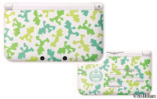 Image for Luigi is the New Face of Nintendo 3DS XL