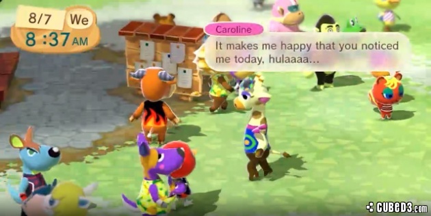 Image for Animal Crossing Plaza Announced for Wii U, Available Today