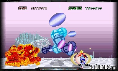 Screenshot for 3D Space Harrier on Nintendo 3DS