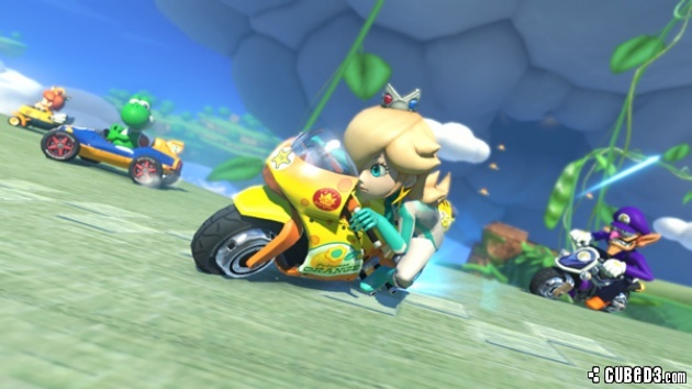 Image for Latest Mario Kart 8 Update Takes Players Above the Clouds