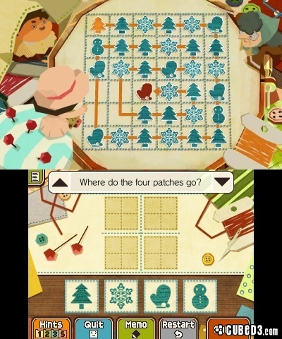 Screenshot for Professor Layton and the Azran Legacy on Nintendo 3DS