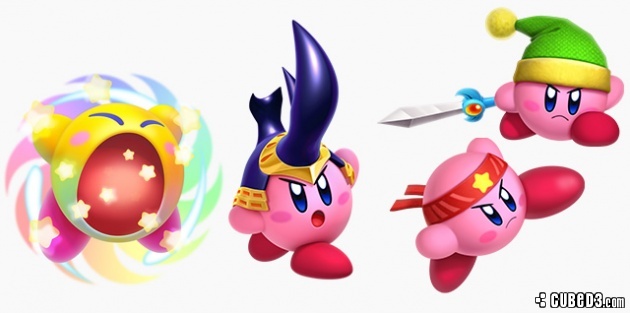 Image for New Kirby Triple Deluxe 3DS Footage, Artwork