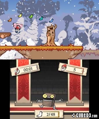 Screenshot for 2 Fast 4 Gnomz on Nintendo 3DS